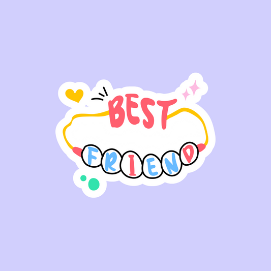 Best Friend Bracelet Sticker