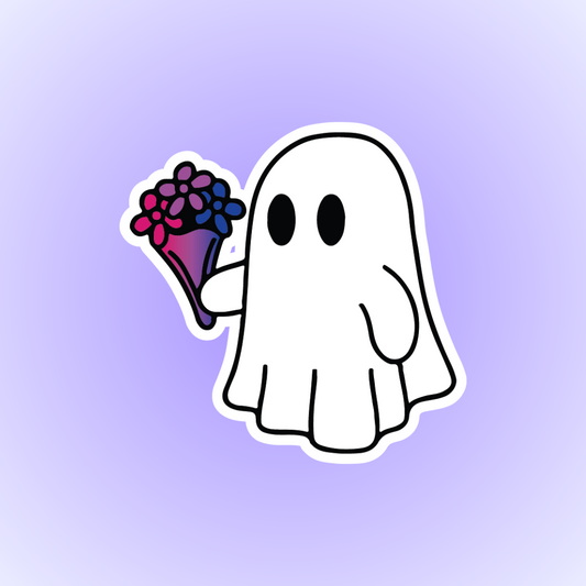 Bisexual Ghost Sticker