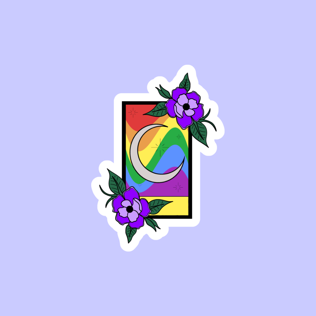 Blossoming Pride Card