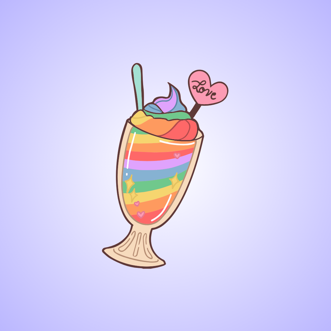 Pride Milkshake