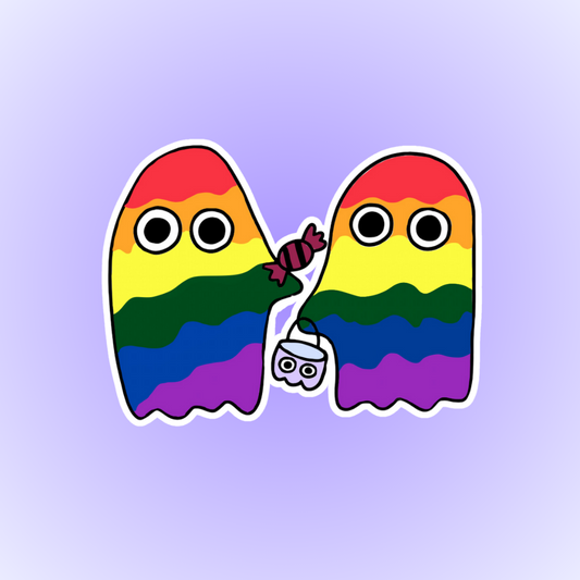 Pride Ghosts Sticker