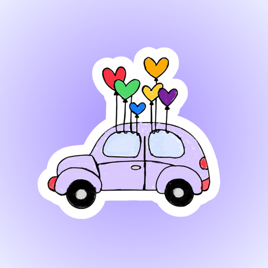 Pride Car Sticker