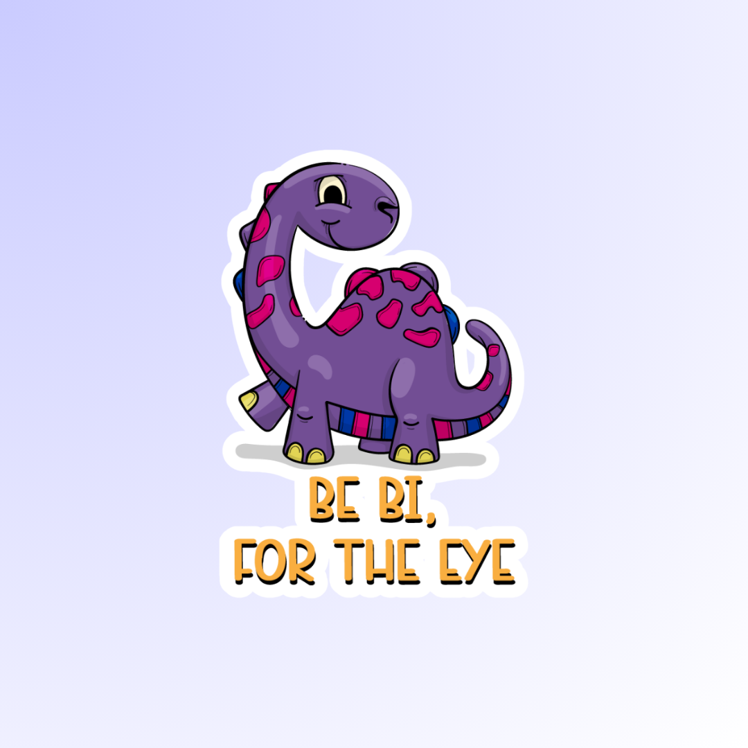 Be Bi Sticker