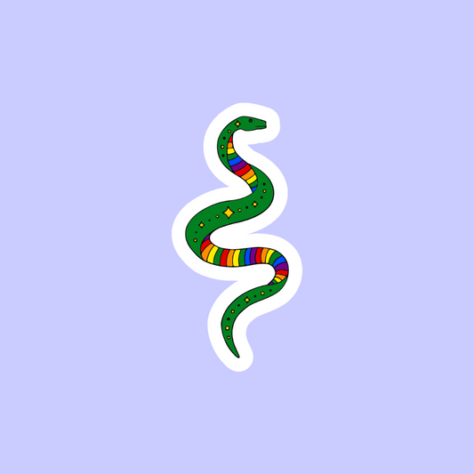 Gay Snake Sticker