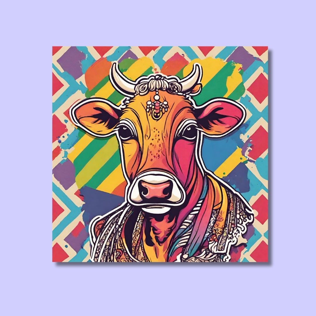 Pride Patterns on Holy Cows: India's Cultural Iconography!