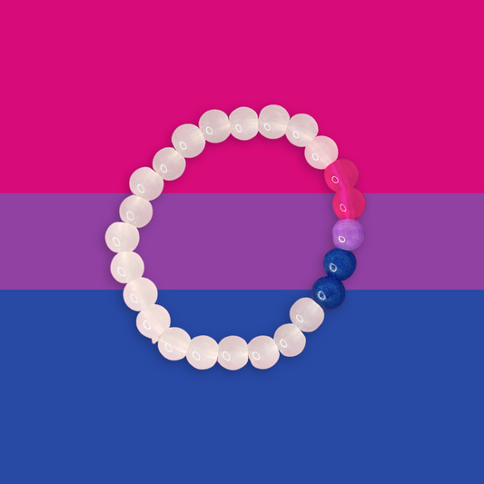 Bisexual Bead Bracelet