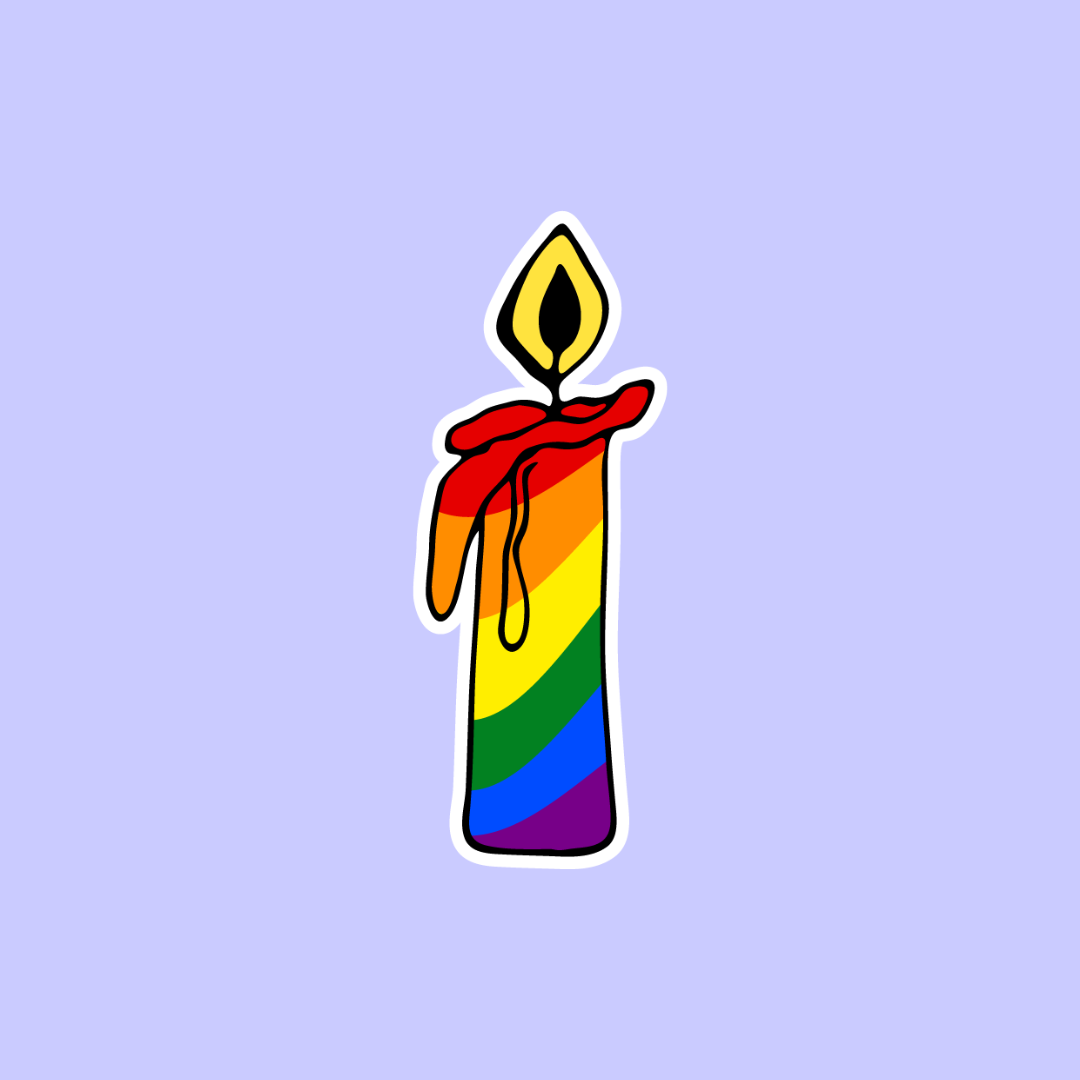 Pride Candle