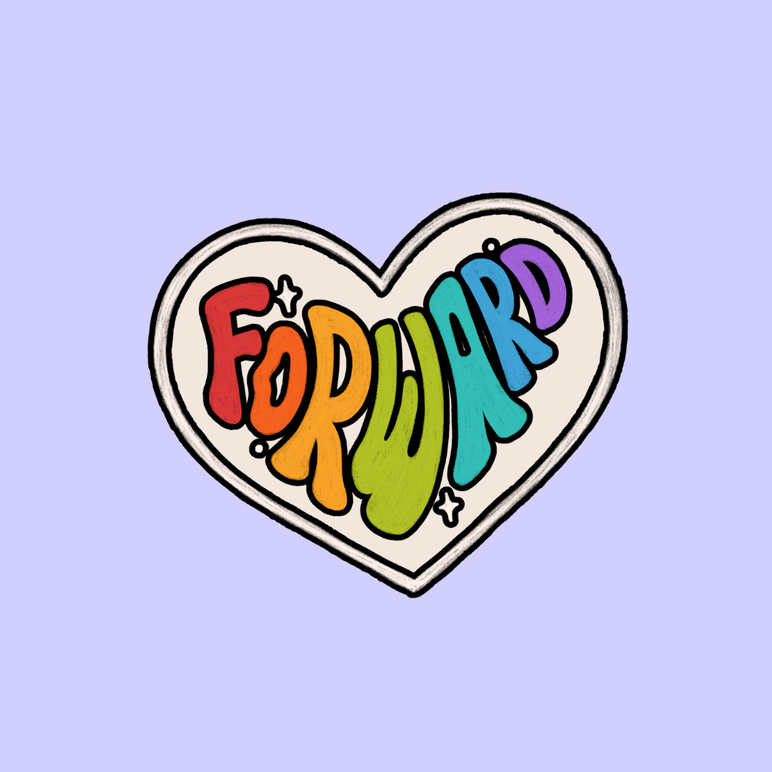 Forward gay heart