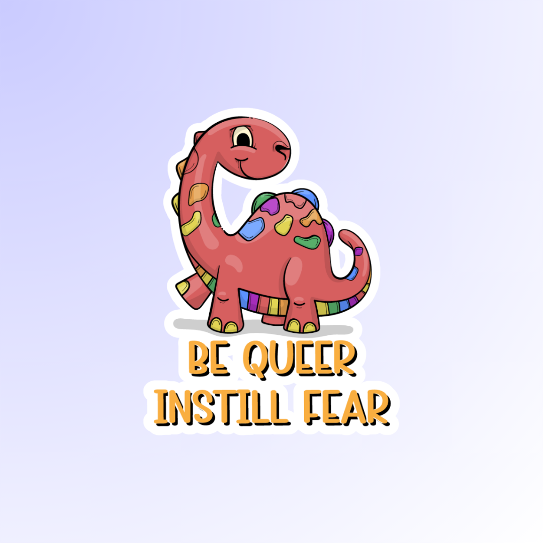 Be Queer Sticker