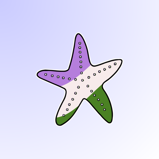 Genderqueer Starfish – Sea Stars Shine with Pride!