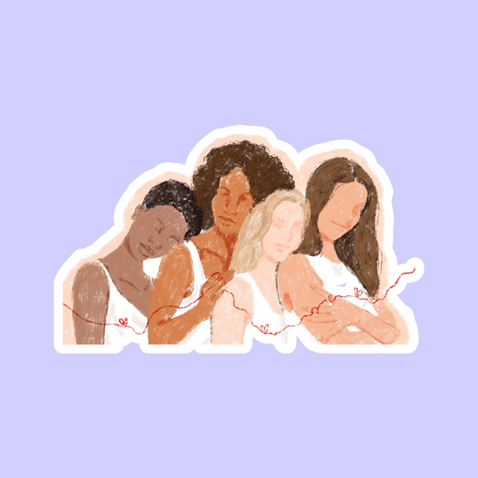 Female Friendships Sticker