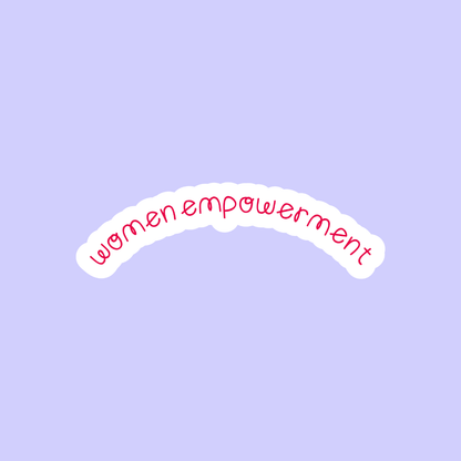 Women Support Women Sticker