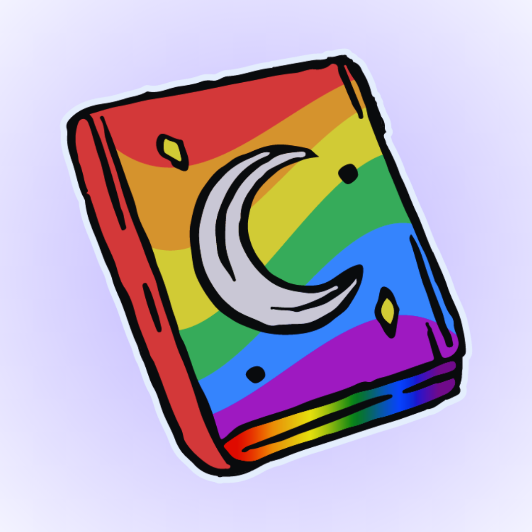 Pride Book Lover Sticker