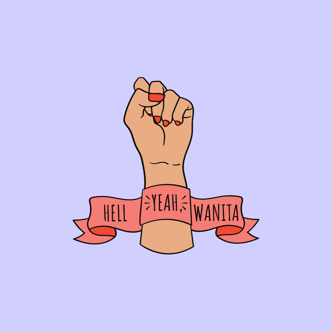 Hell Yeah Wanita Sticker