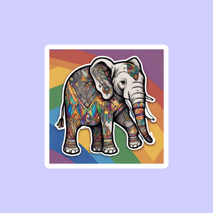 Queer India themed Elephant