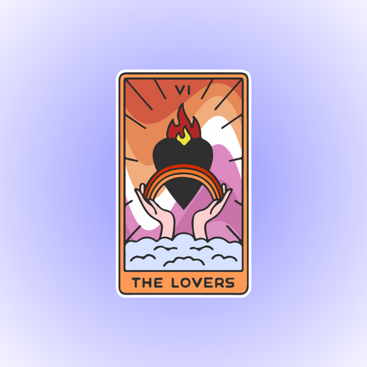 The Lovers Lesbian Sticker