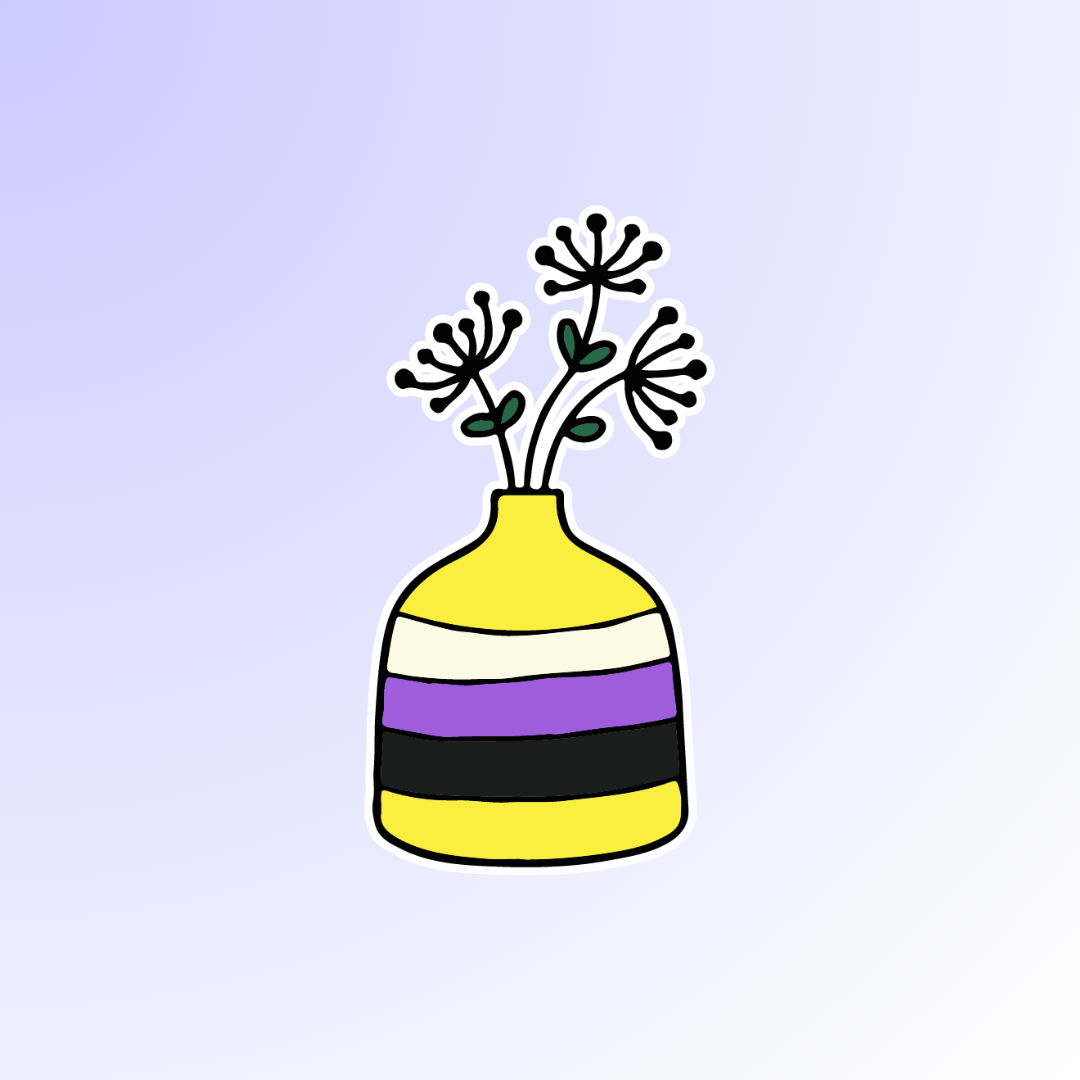 Nonbinary Plant – Grow Your Pride with Every Leaf!