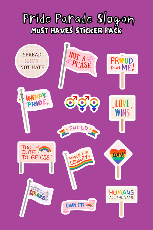 Pride Parade Sticker Pack