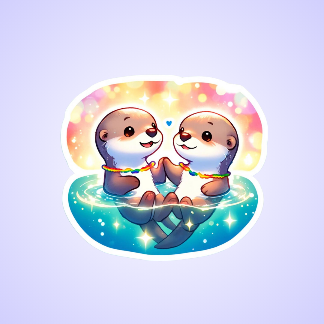 Pride Otter Love