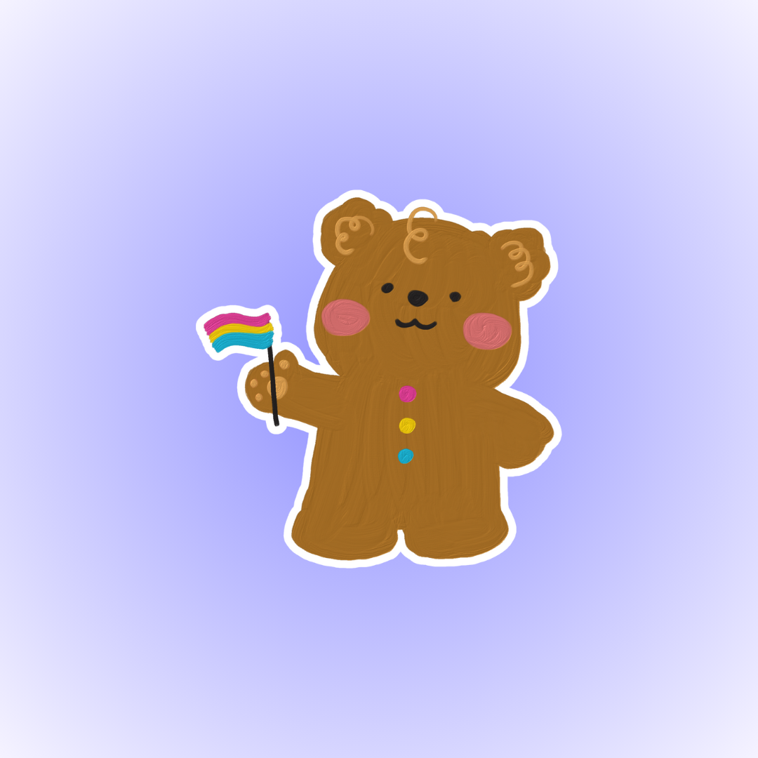 Cute Pansexual Teddy Bear