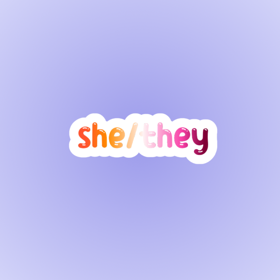 Lesbian gradient pronouns