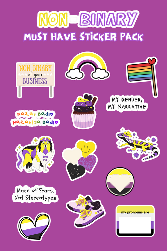 Non-Binary Sticker Pack