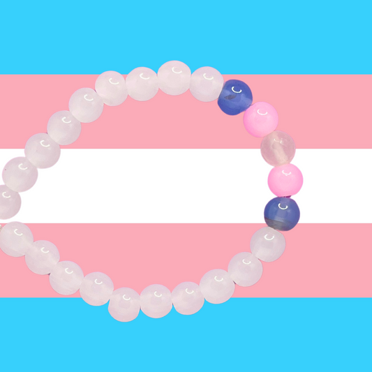 Transgender Bead Pride Bracelet