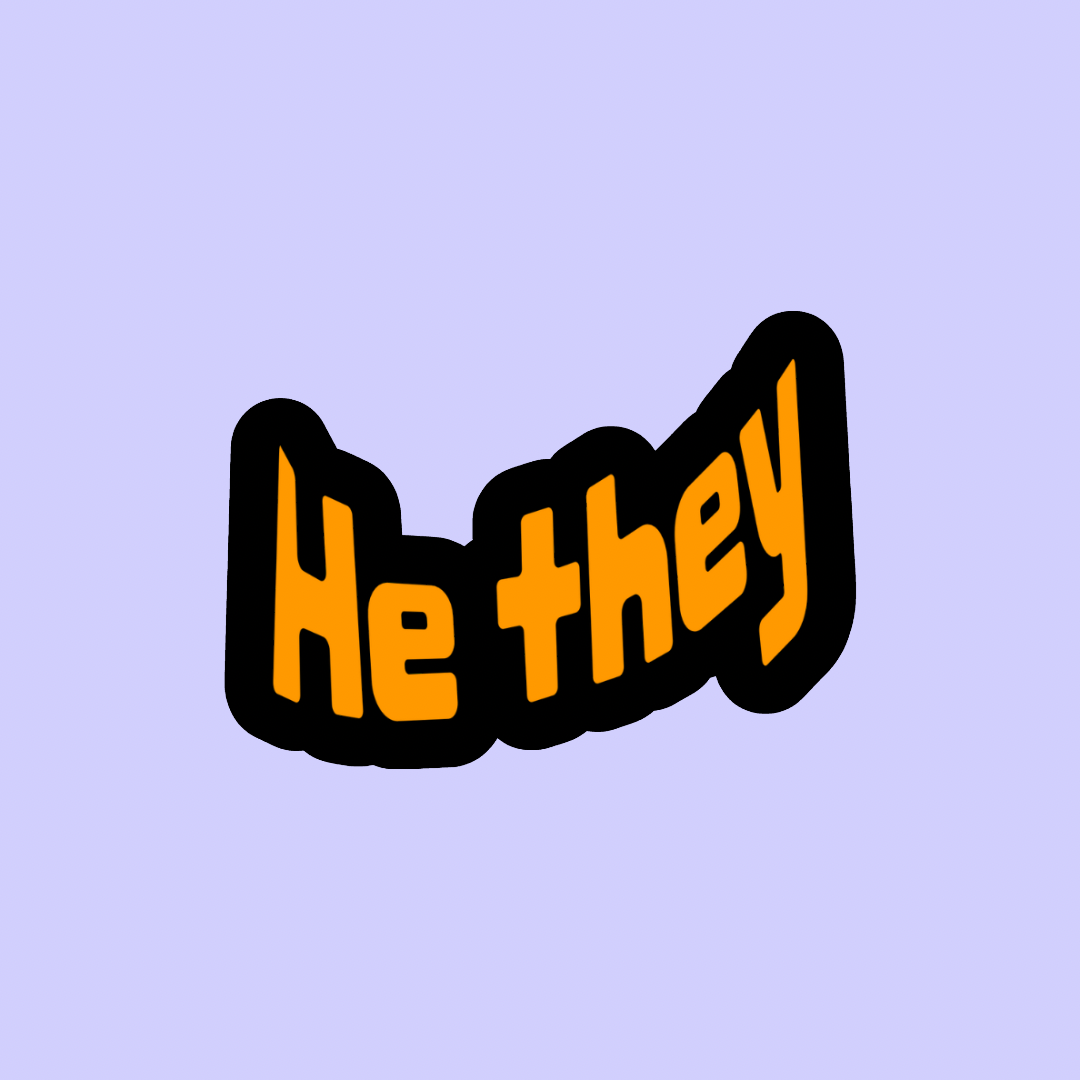 Pronouns in orange