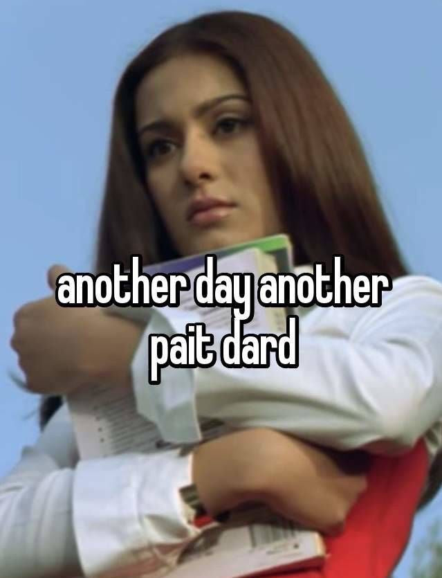 Hilarious sticker with phrase - another day another pait dard