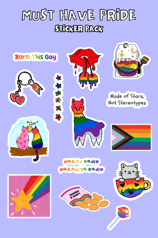 Must Have Pride Sticker Pack